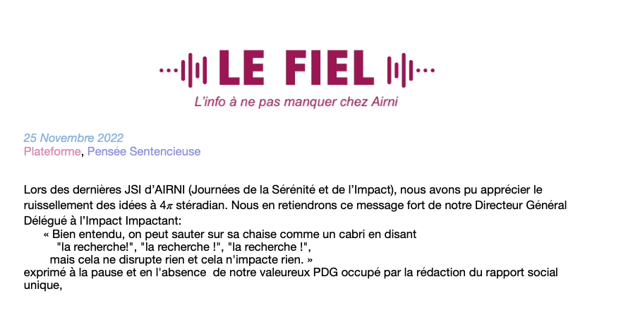 Le Fiel Info du 25/11/2022